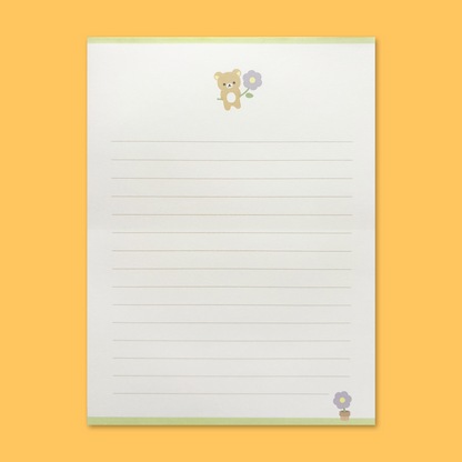 Rilakkuma 'Basic Rilakkuma Flower' Letter Set