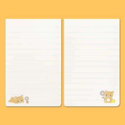 Rilakkuma 'Basic Rilakkuma Flower' Portrait Notebook