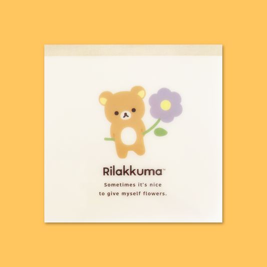 Rilakkuma 'Basic Rilakkuma Flower' Square Memo