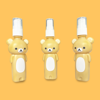 Rilakkuma 'Basic Rilakkuma Flower' Travel Bottle Set - Rilakkuma