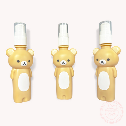 Rilakkuma 'Basic Rilakkuma Flower' Travel Bottle Set - Rilakkuma