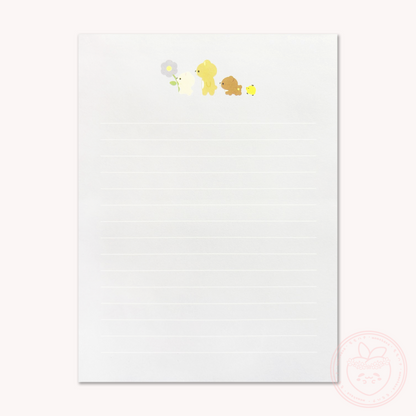 Rilakkuma 'Basic Rilakkuma Flower' Letter Set