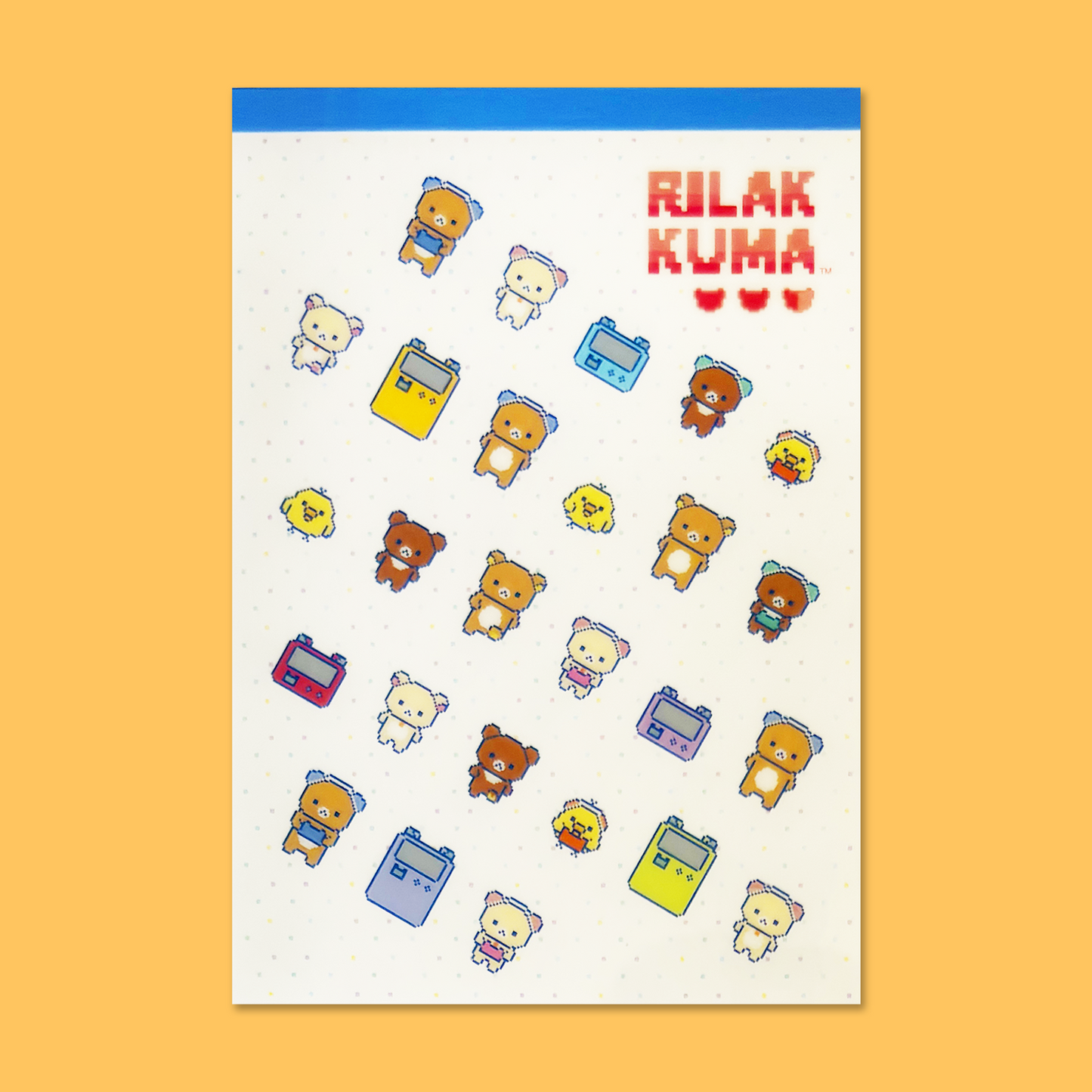 Rilakkuma 'Gaming Rilakkuma' Memo Pad