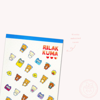 Rilakkuma 'Gaming Rilakkuma' Memo Pad