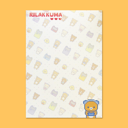 Rilakkuma 'Gaming Rilakkuma' Memo Pad