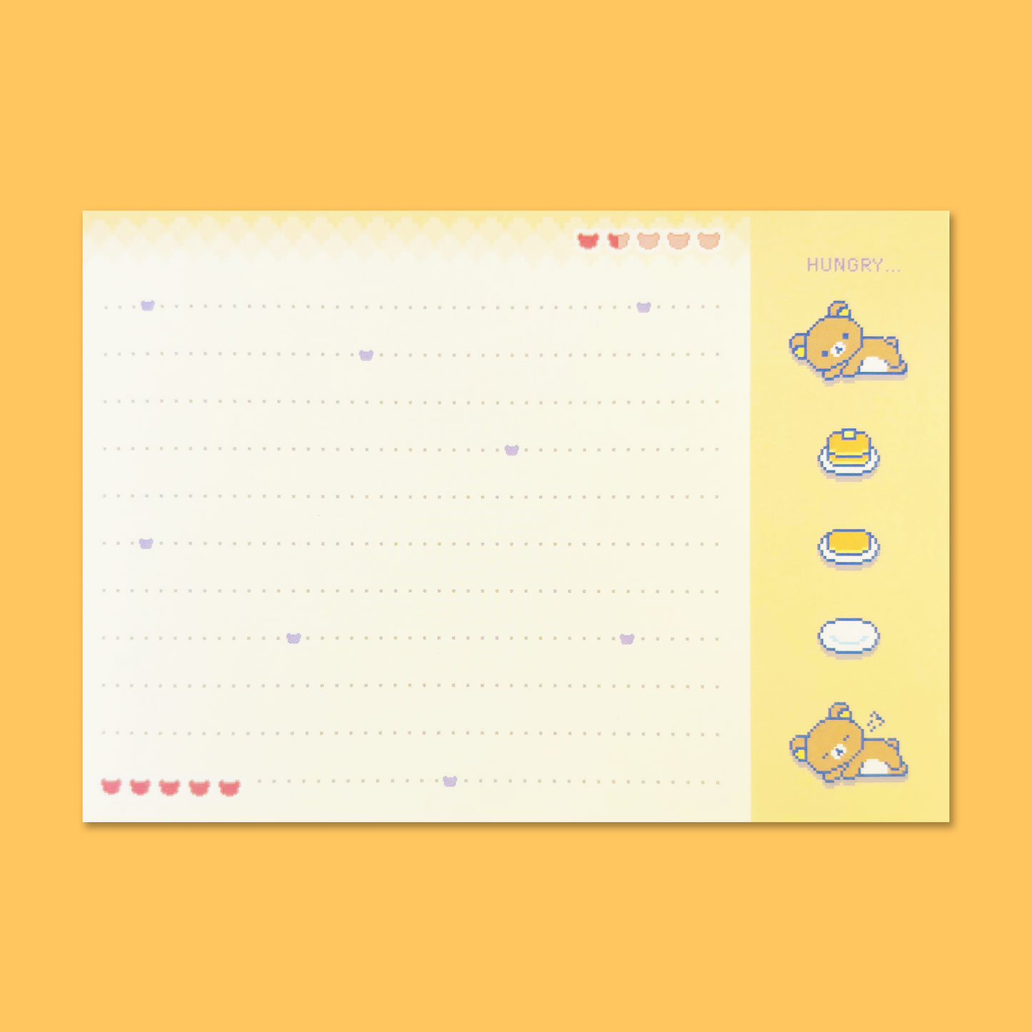 Rilakkuma 'Gaming Rilakkuma' Memo Pad