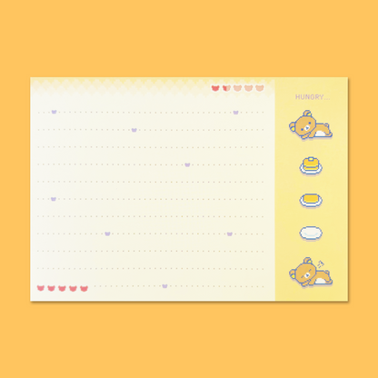 Rilakkuma 'Gaming Rilakkuma' Memo Pad