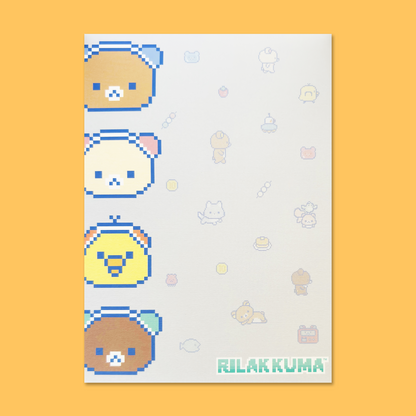 Rilakkuma 'Gaming Rilakkuma' Memo Pad