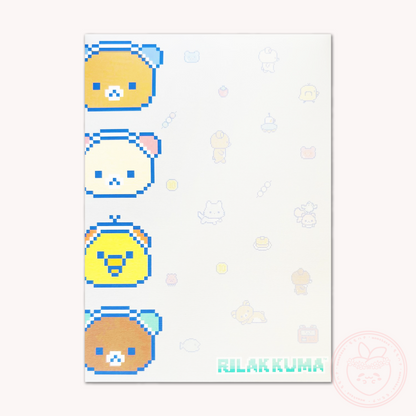 Rilakkuma 'Gaming Rilakkuma' Memo Pad