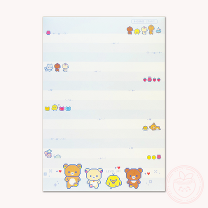 Rilakkuma 'Gaming Rilakkuma' Memo Pad