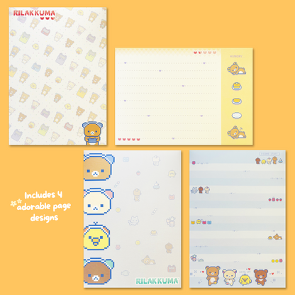 Rilakkuma 'Gaming Rilakkuma' Memo Pad