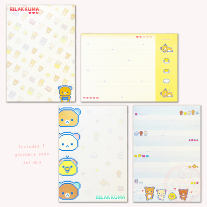 Rilakkuma 'Gaming Rilakkuma' Memo Pad