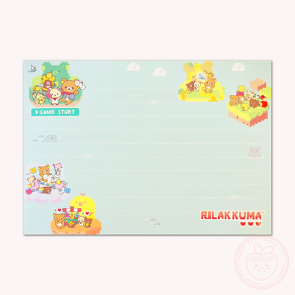 Rilakkuma 'Gaming Rilakkuma' Memo Pad