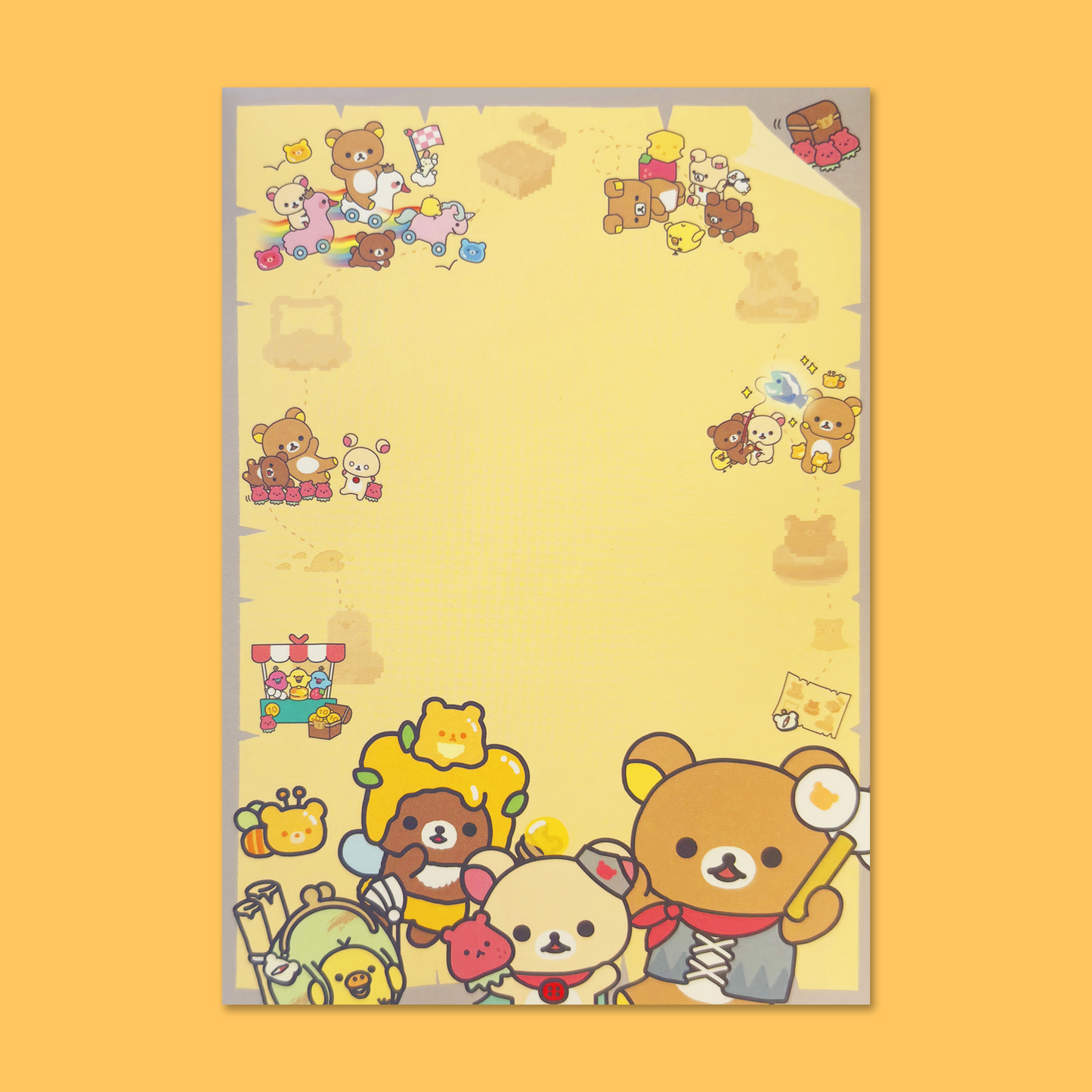 Rilakkuma 'Gaming Rilakkuma' Memo Pad