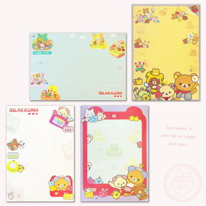 Rilakkuma 'Gaming Rilakkuma' Memo Pad