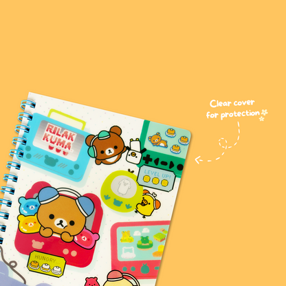 Rilakkuma 'Gaming Rilakkuma' B6 Notebook