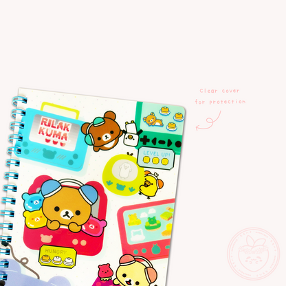 Rilakkuma 'Gaming Rilakkuma' B6 Notebook