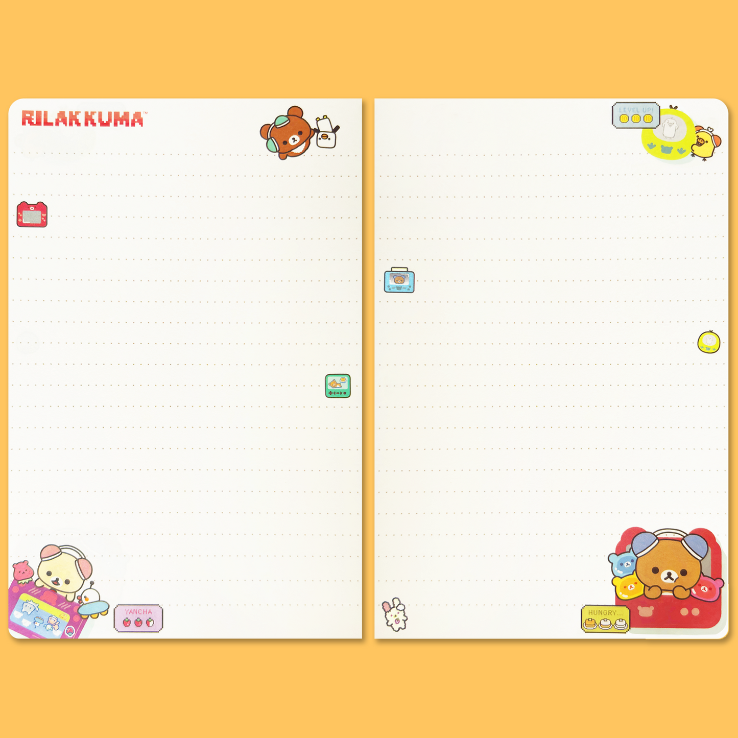 Rilakkuma 'Gaming Rilakkuma' B6 Notebook