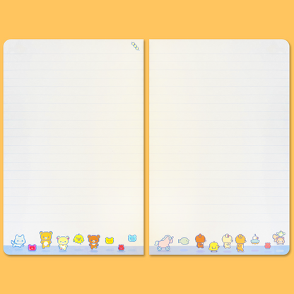 Rilakkuma 'Gaming Rilakkuma' B6 Notebook