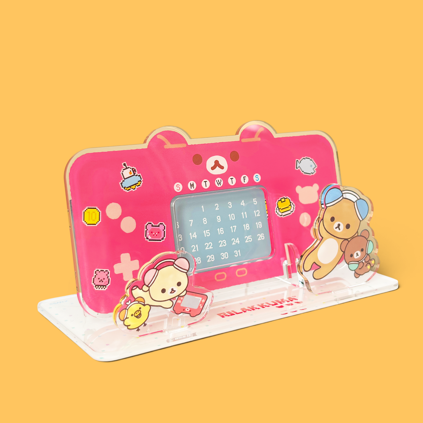 Rilakkuma 'Gaming Rilakkuma' Desk Calendar