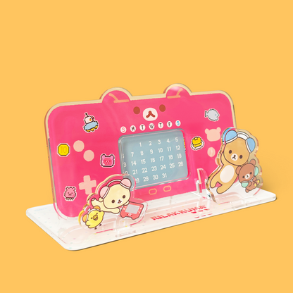 Rilakkuma 'Gaming Rilakkuma' Desk Calendar