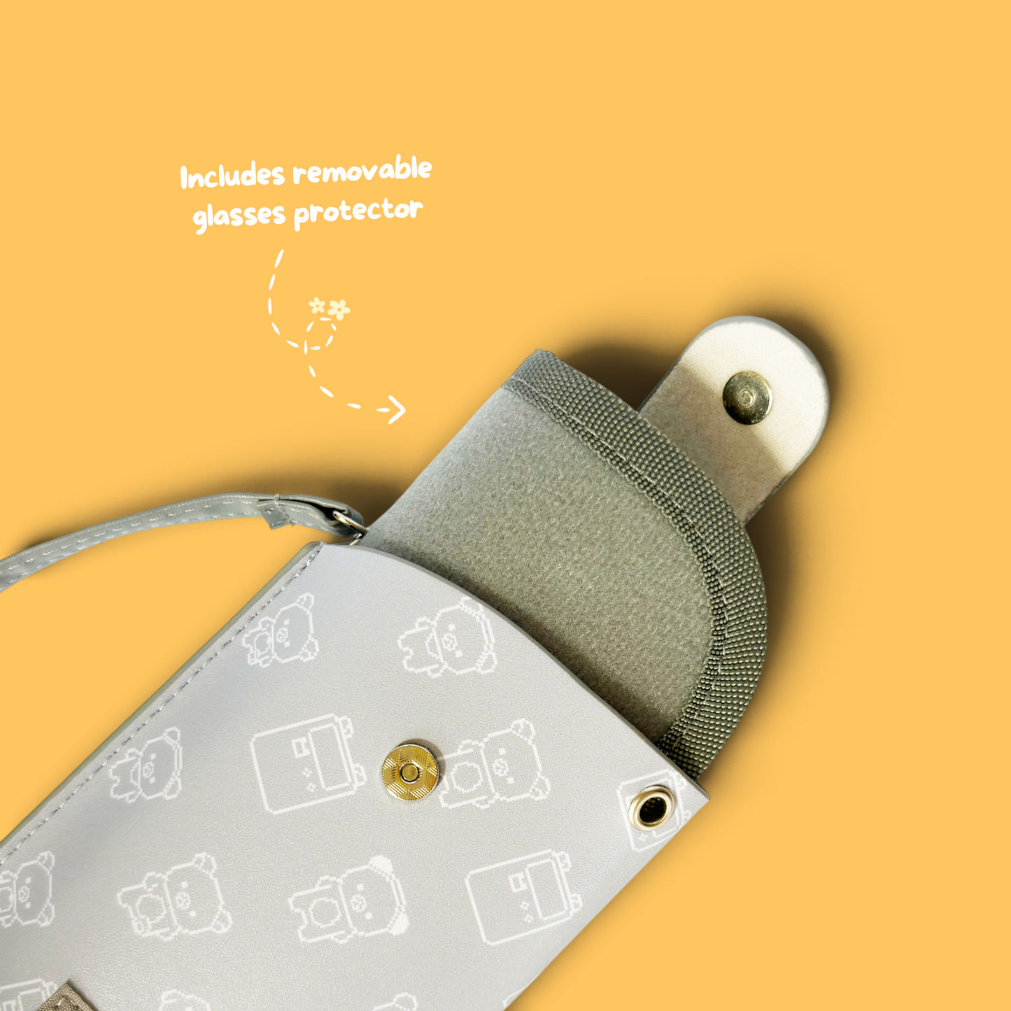 Rilakkuma 'Gaming Rilakkuma' Glasses Case