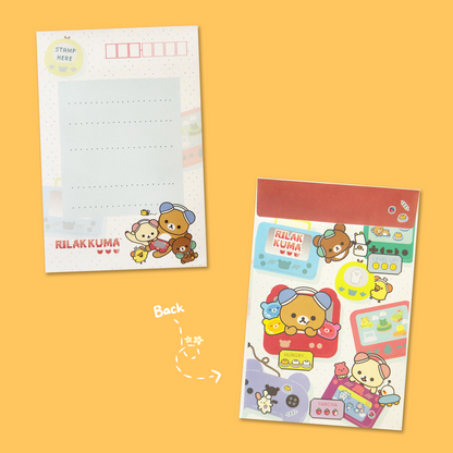 Rilakkuma 'Gaming Rilakkuma' Letter Set