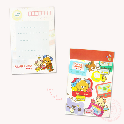 Rilakkuma 'Gaming Rilakkuma' Letter Set