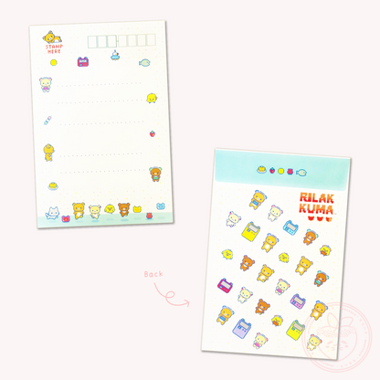 Rilakkuma 'Gaming Rilakkuma' Letter Set