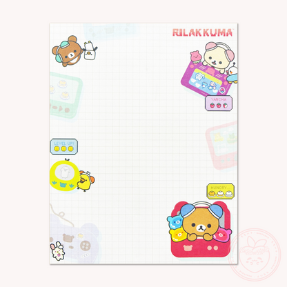 Rilakkuma 'Gaming Rilakkuma' Letter Set