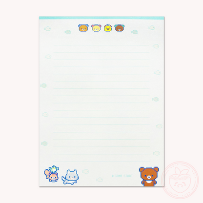 Rilakkuma 'Gaming Rilakkuma' Letter Set