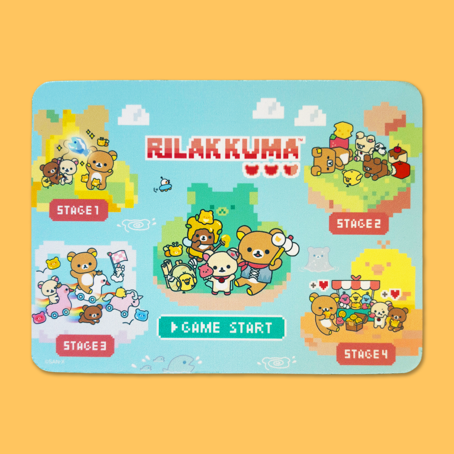 Rilakkuma 'Gaming Rilakkuma' Mouse Pad