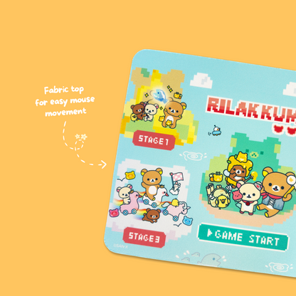 Rilakkuma 'Gaming Rilakkuma' Mouse Pad