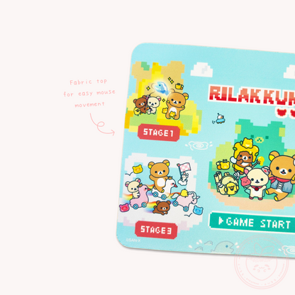 Rilakkuma 'Gaming Rilakkuma' Mouse Pad