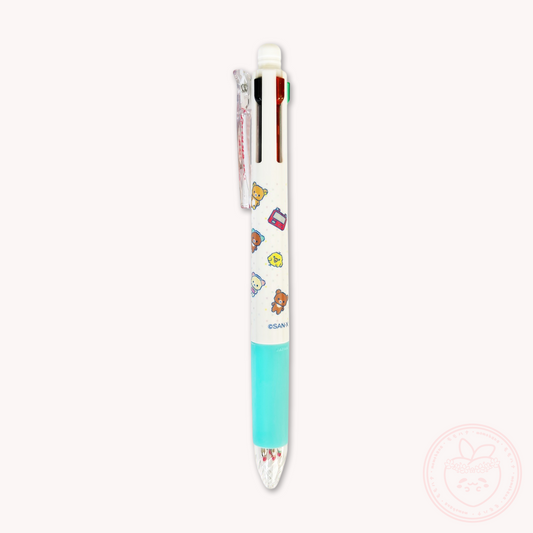 Rilakkuma 'Gaming Rilakkuma' 4+1 Ballpoint Pen & Mechanical Pencil