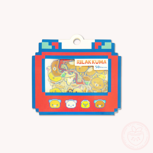 Rilakkuma 'Gaming Rilakkuma' Sticker Pack