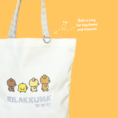 Rilakkuma 'Gaming Rilakkuma' Canvas Tote Bag