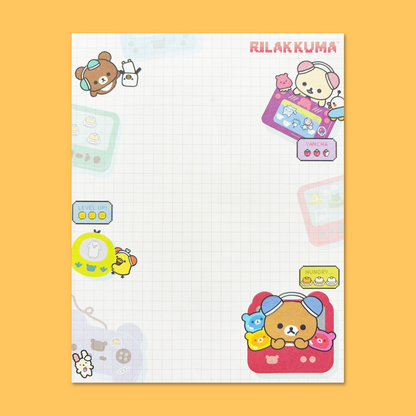 Rilakkuma 'Gaming Rilakkuma' Letter Set