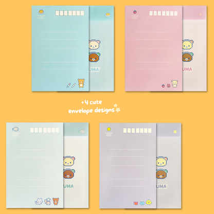 Rilakkuma 'Gaming Rilakkuma' Letter Set