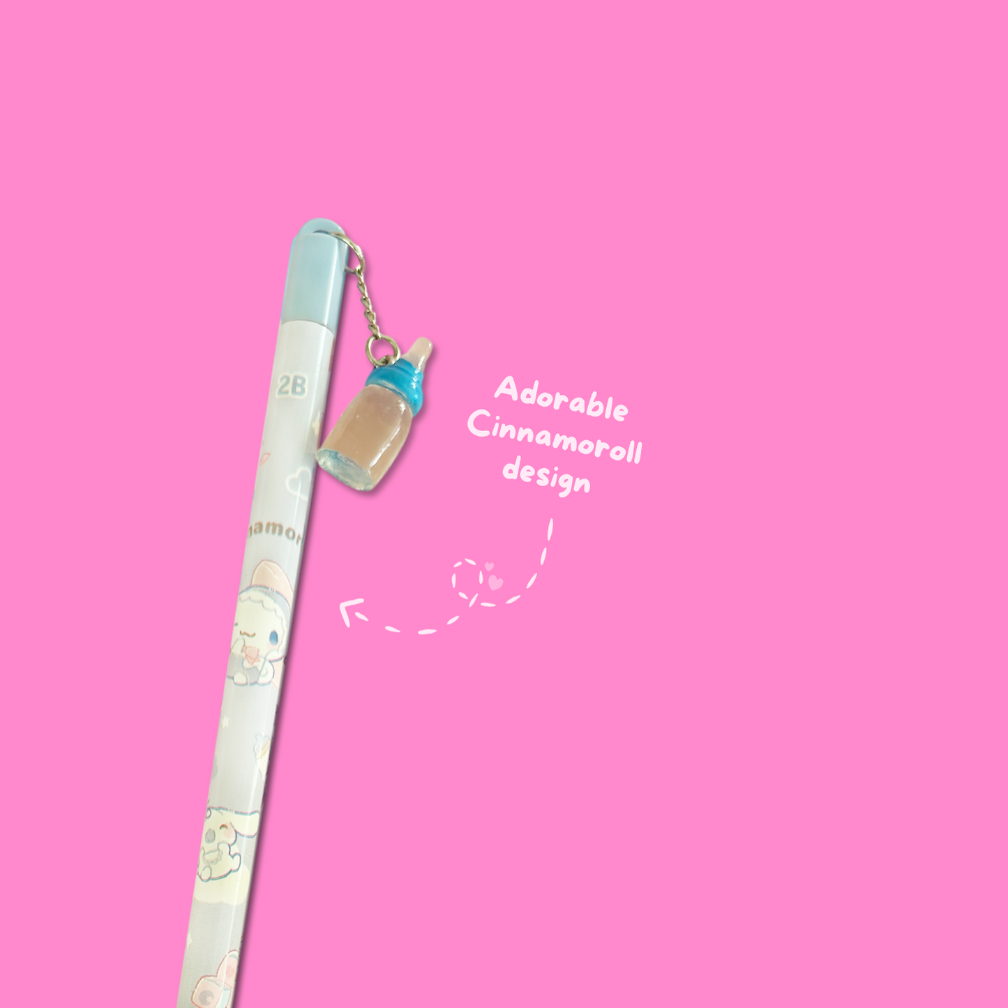 Sanrio Babies 2B Charm Pencil - Cinnamoroll