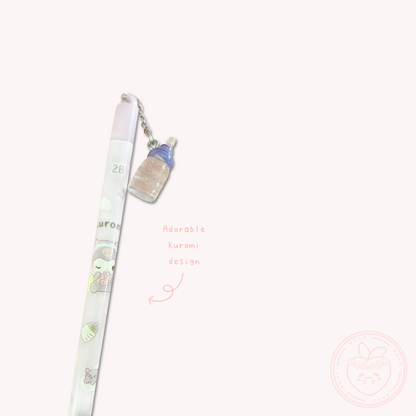 Sanrio Babies 2B Charm Pencil - Kuromi