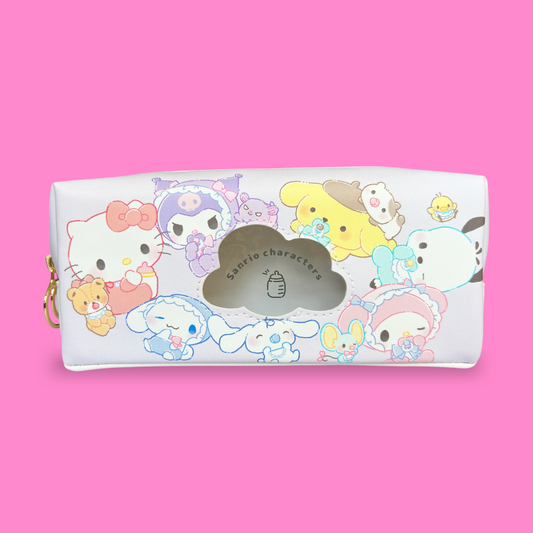 Sanrio Babies Twin Zipper Pencil Case