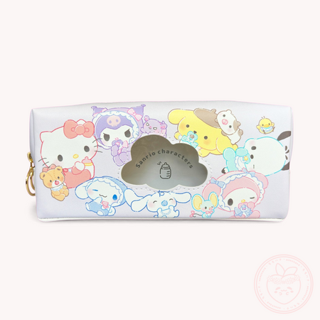 Sanrio Babies Twin Zipper Pencil Case