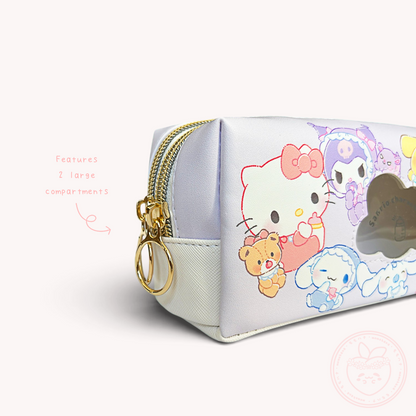 Sanrio Babies Twin Zipper Pencil Case