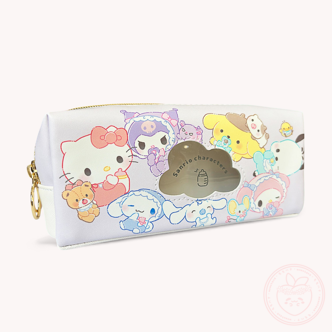 Sanrio Babies Twin Zipper Pencil Case