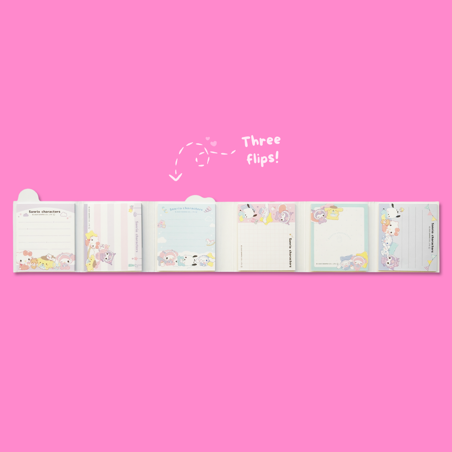 Sanrio Babies Flip-Flap Memo