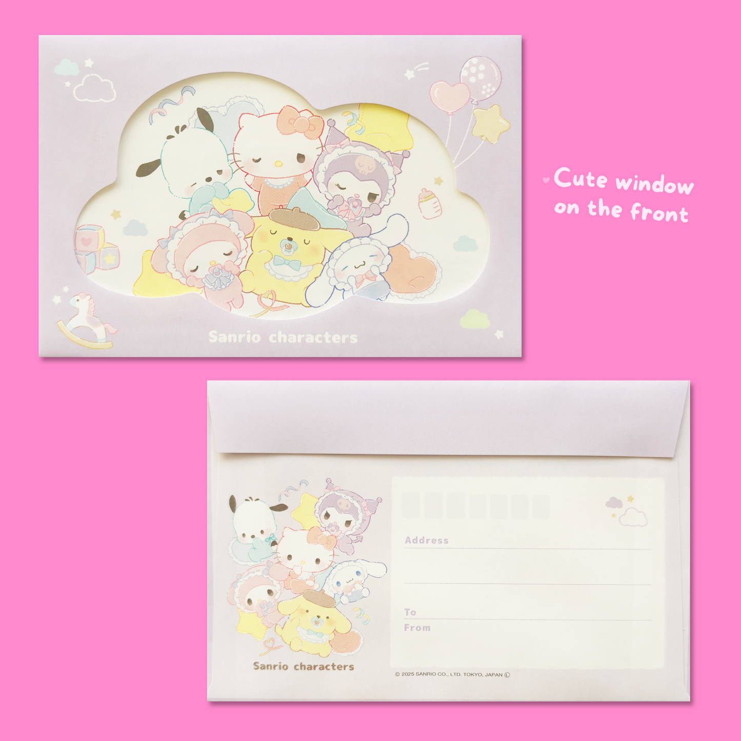 Sanrio Babies Letter Set