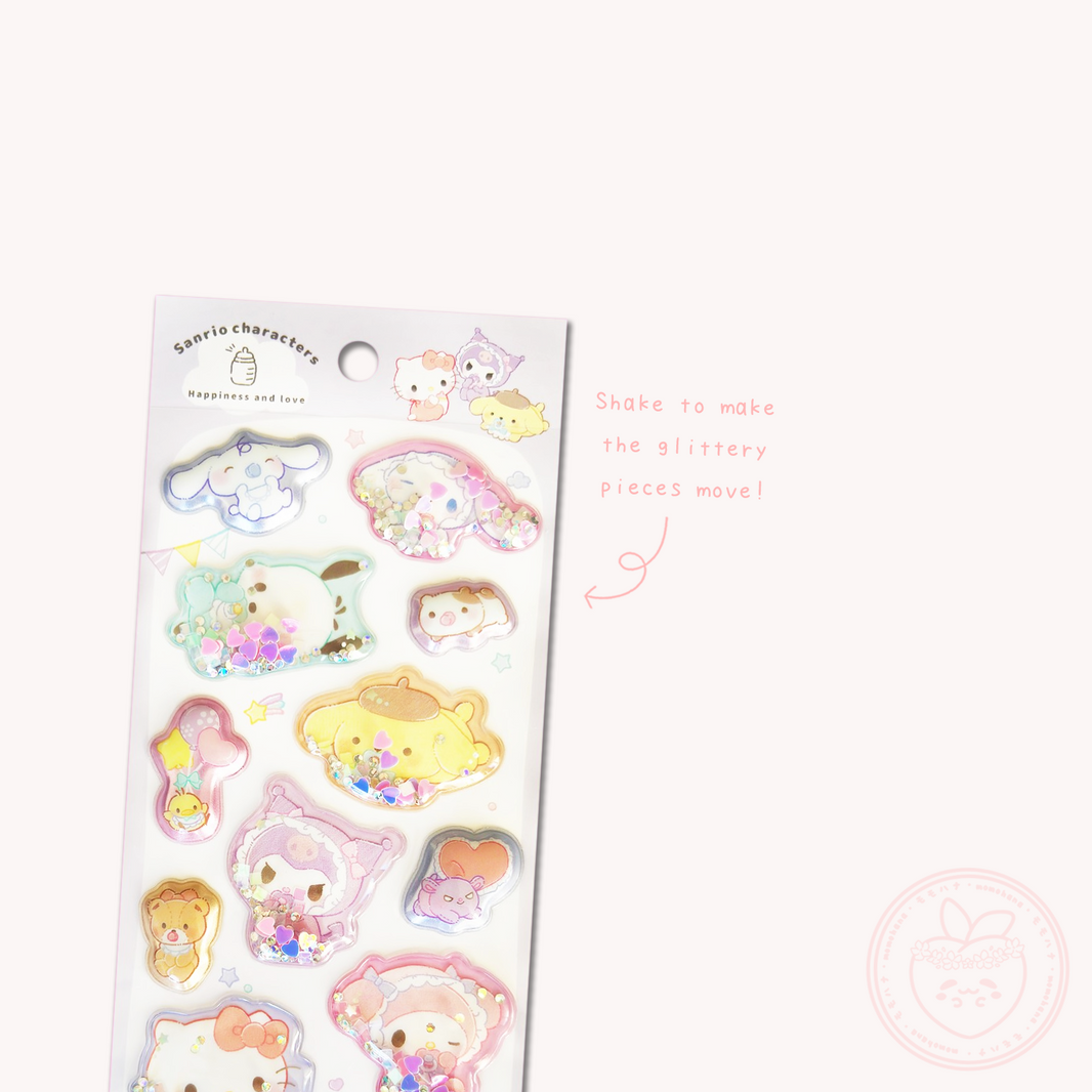 Sanrio Babies Squishy Capsule Sticker Sheet