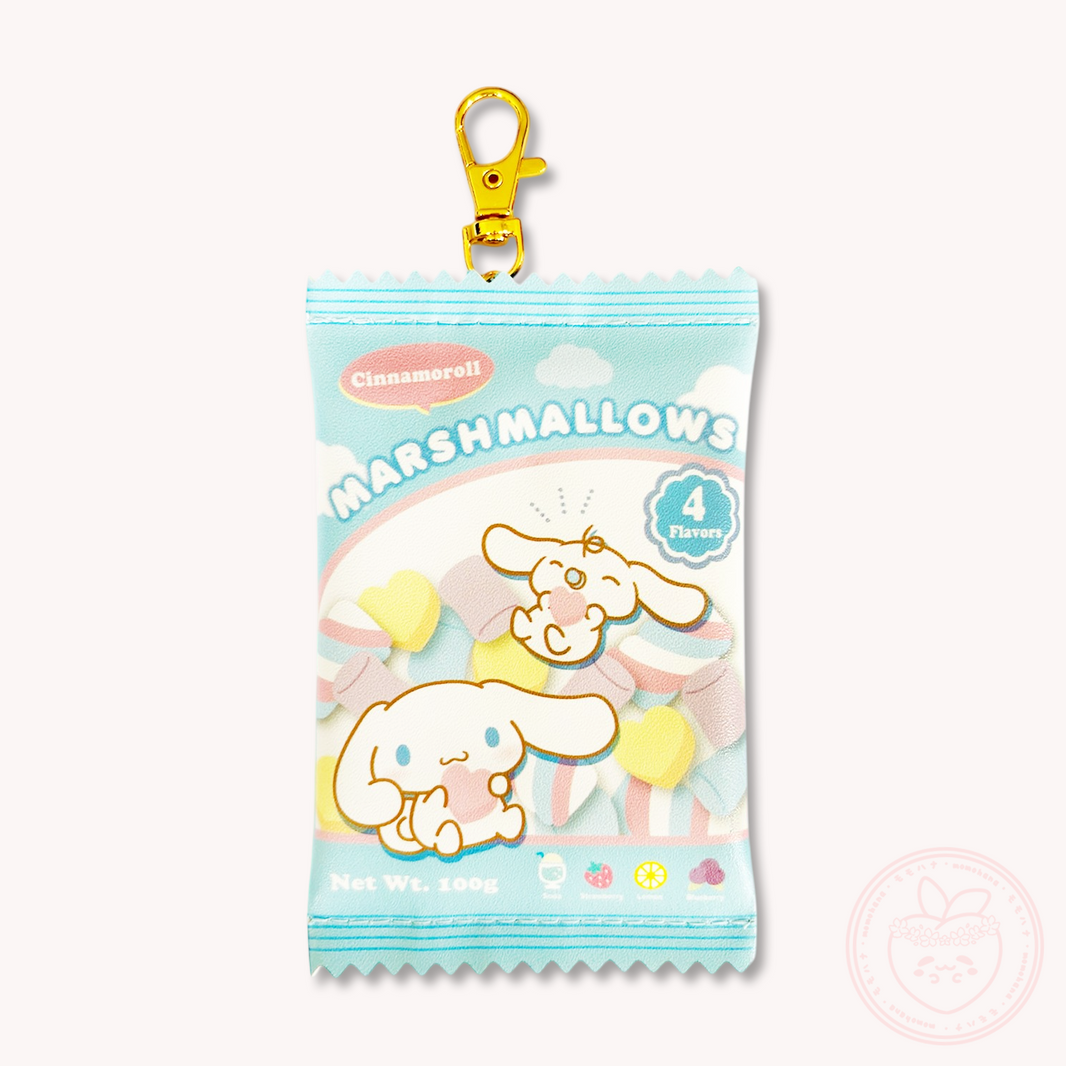 Sanrio Sweet Wrapper Keyring Pouch - Cinnamoroll