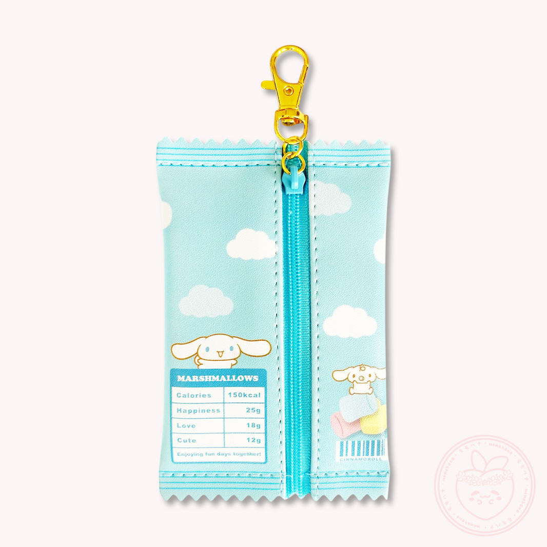 Sanrio Sweet Wrapper Keyring Pouch - Cinnamoroll